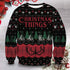 Divesart - Christmas Things Unisex Wool Sweater - Ugly Christmas Sweater
